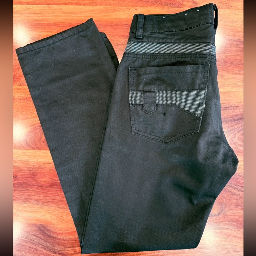 Sacred Cult Black Sheen Luxe Men's Jeans Size 30x30